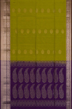 Image of South Silk Green Saree