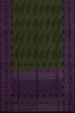 Image of South Silk Green Saree