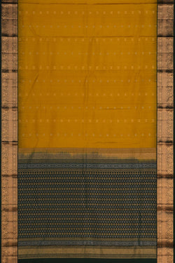 Image of South Silk Yellow Saree