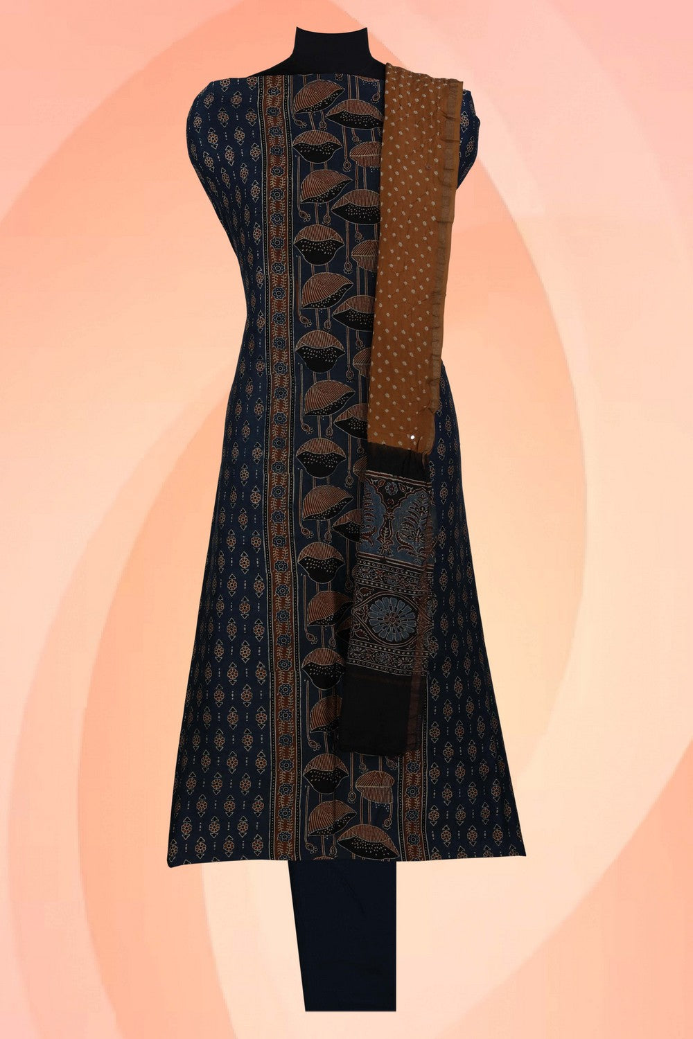 Image of Unstitched Suit Set Fabric (3 Pcs Set)