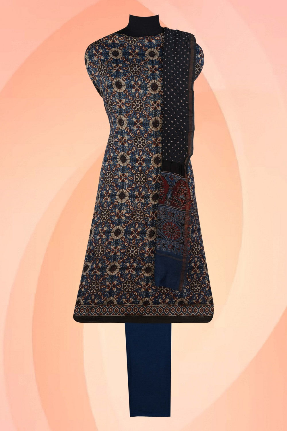 Unstitched Suit Set Fabric (3 Pcs Set)