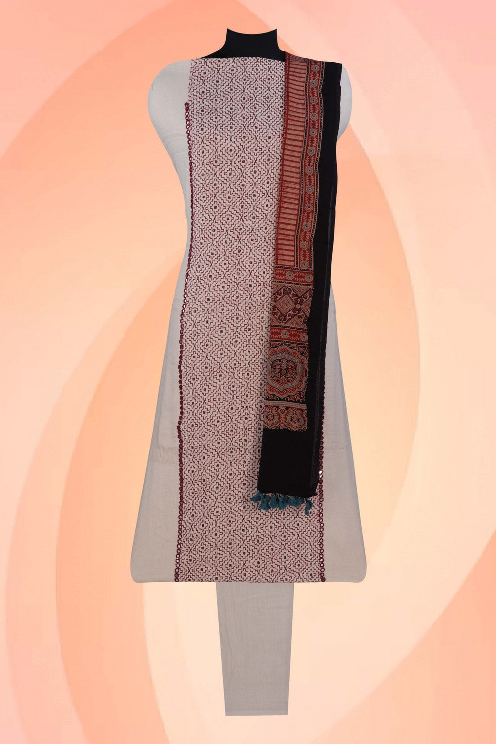 Unstitched Suit Set Fabric (3 Pcs Set)