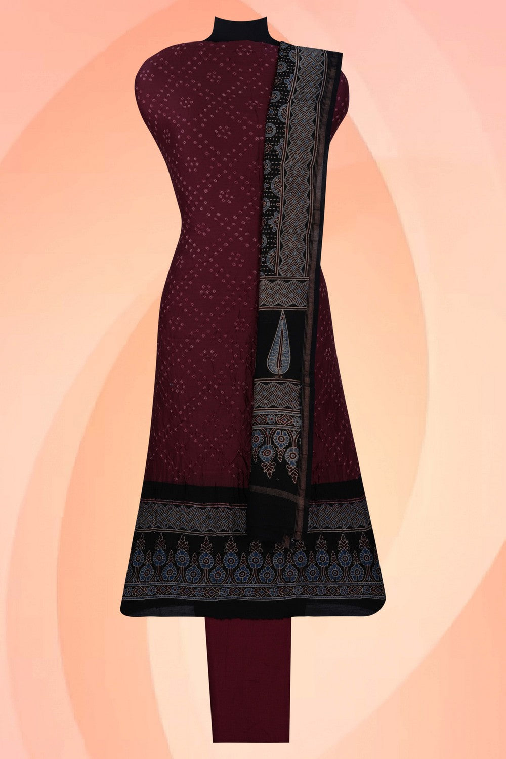 Image of Unstitched Suit Set Fabric (3 Pcs Set)