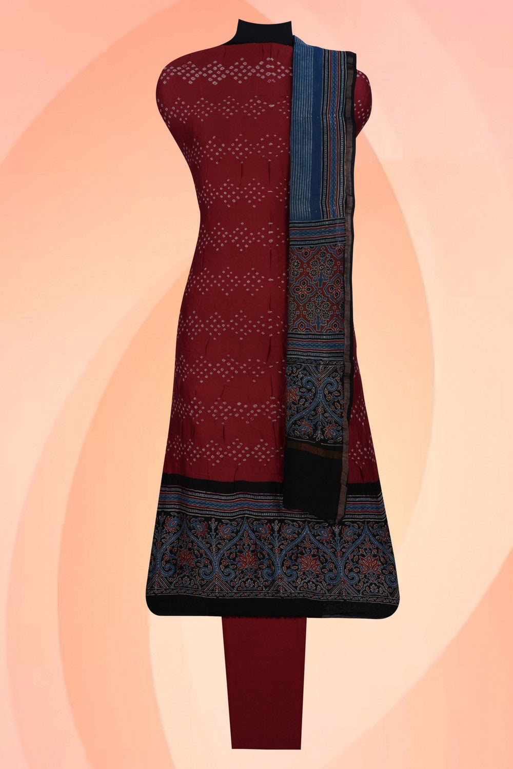 Unstitched Suit Set Fabric (3 Pcs Set)