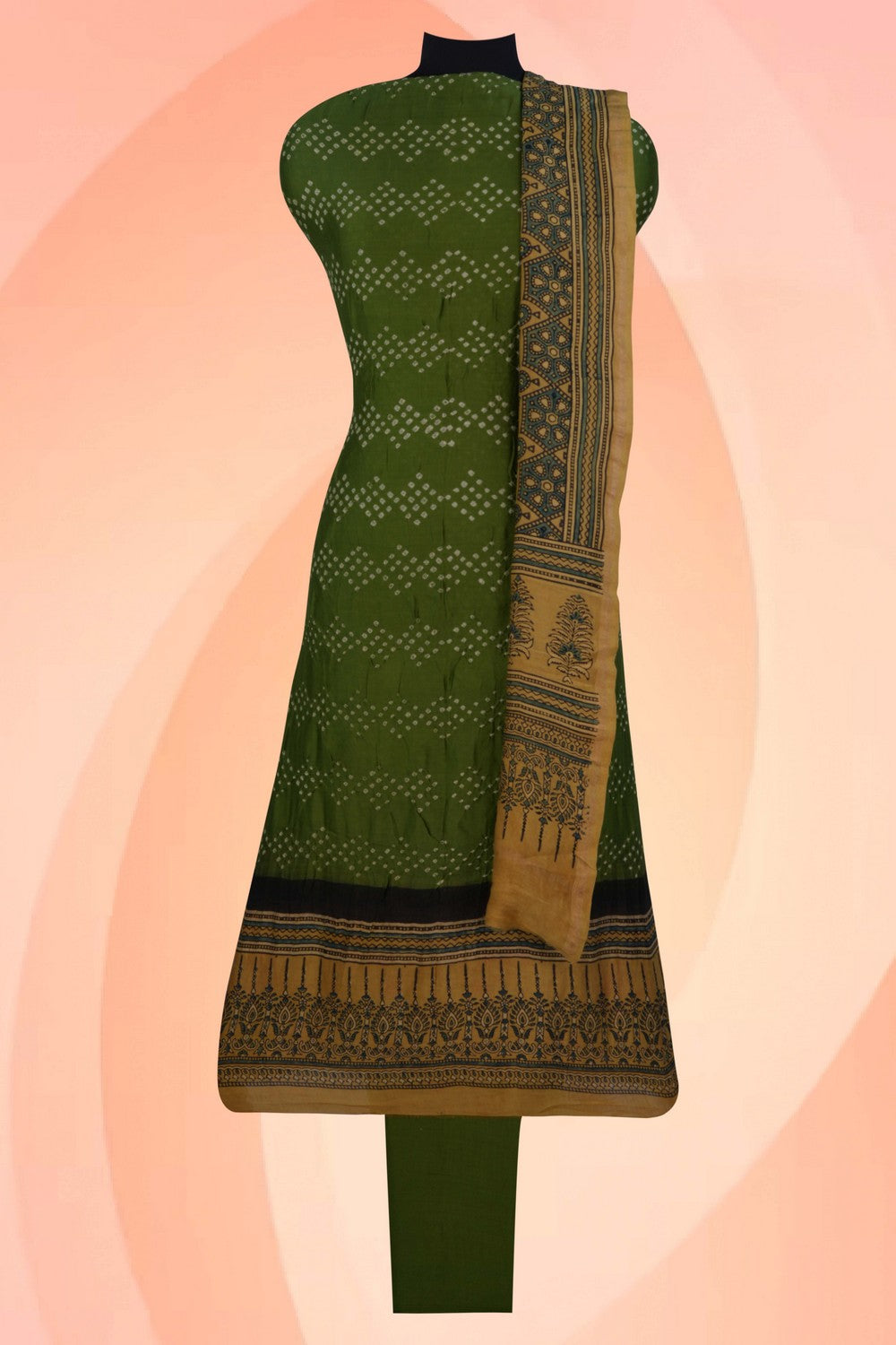 Image of Unstitched Suit Set Fabric (3 Pcs Set)