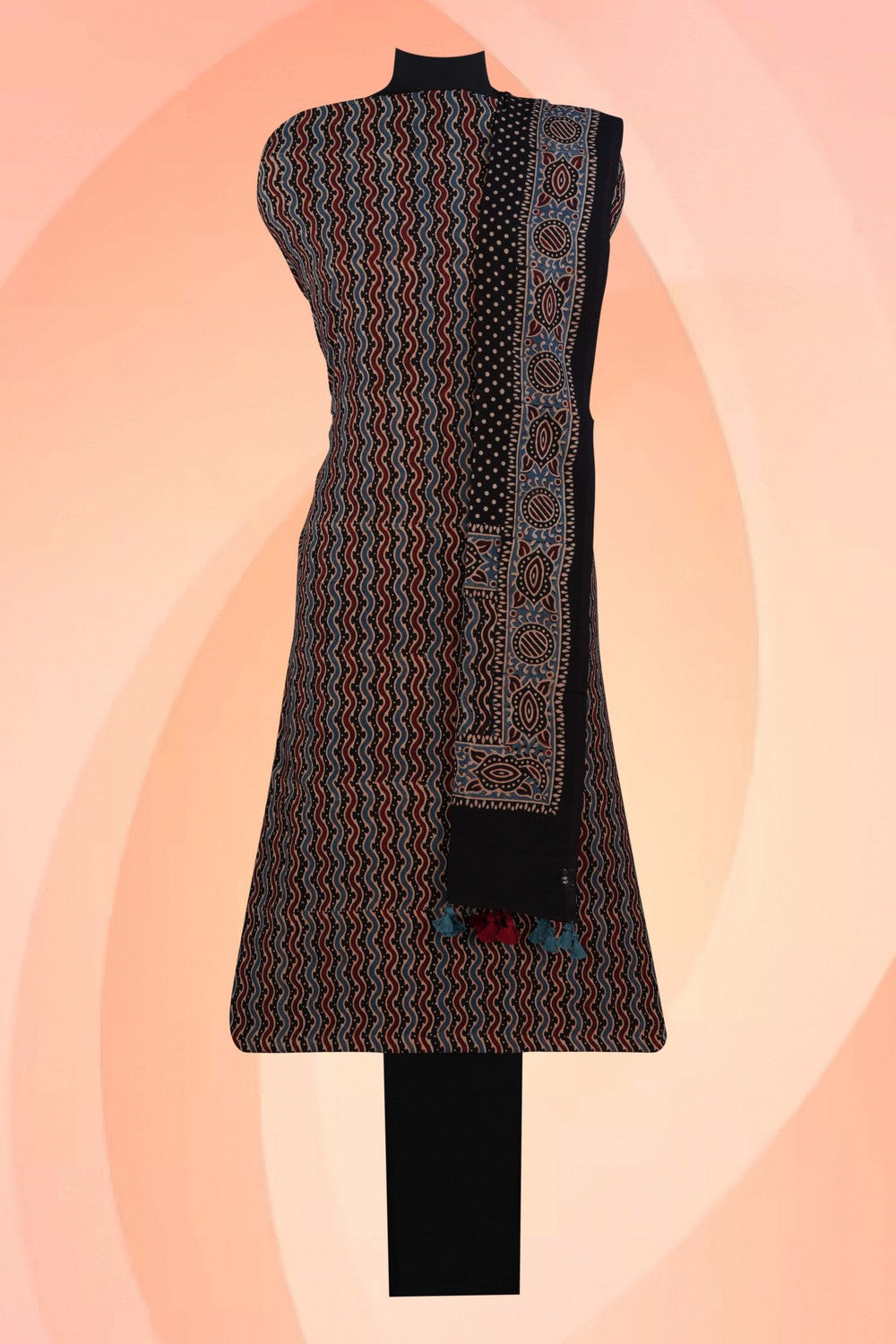 Image of Unstitched Suit Set Fabric (3 Pcs Set)