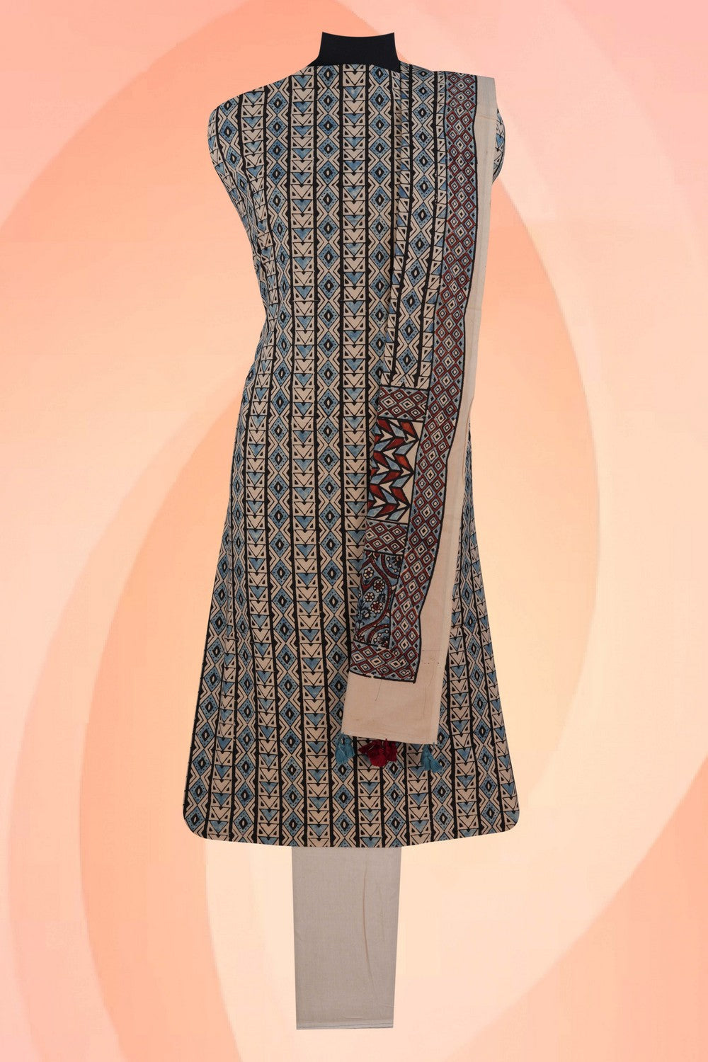 Image of Unstitched Suit Set Fabric (3 Pcs Set)