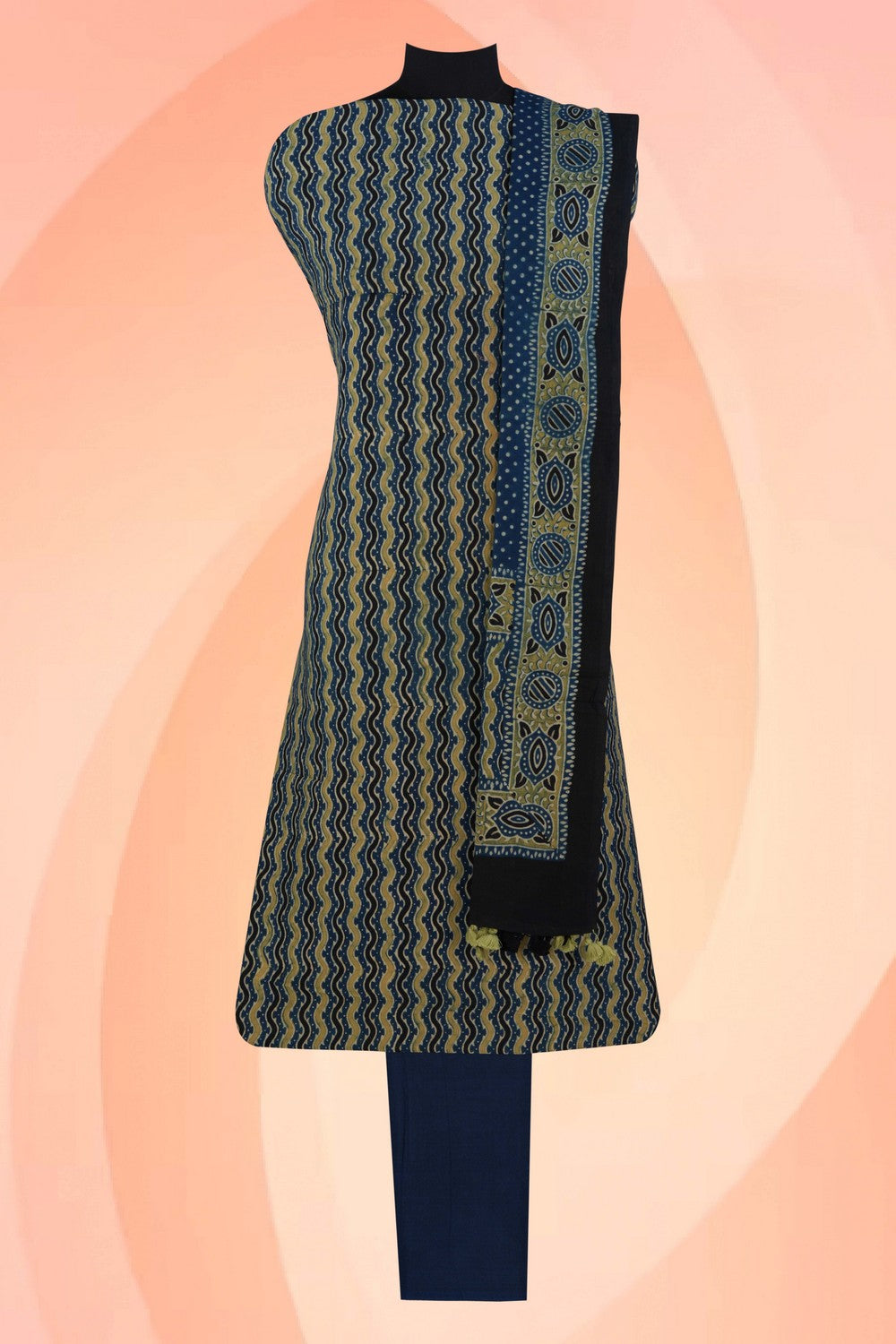 Unstitched Suit Set Fabric (3 Pcs Set)