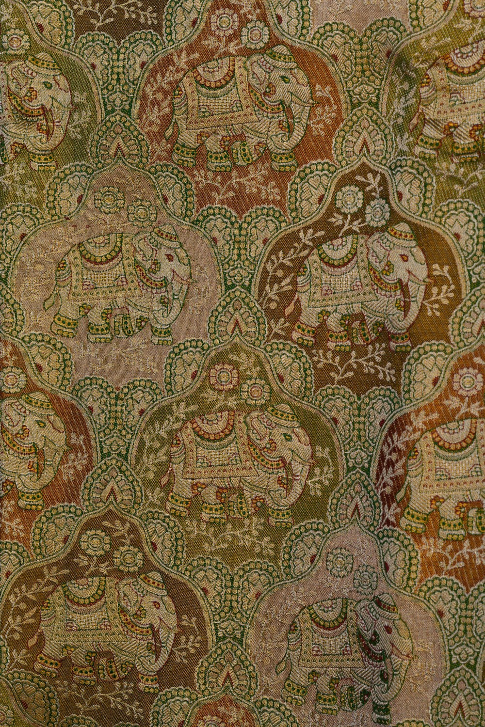 Kanchipattu Brocade Green Saree