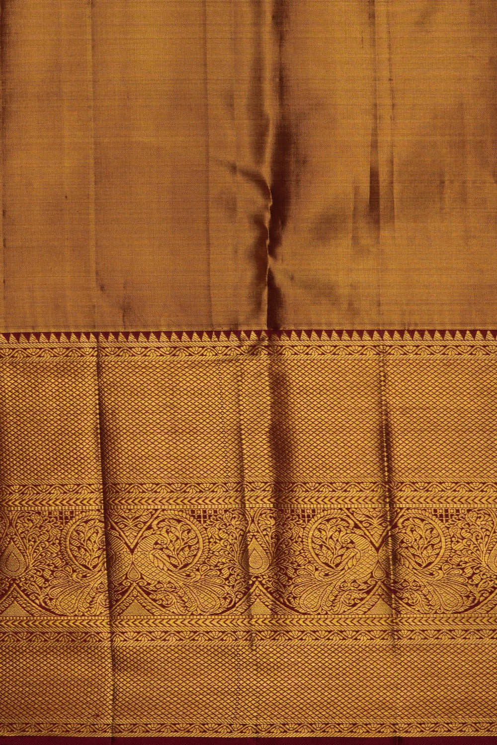 Kanchipattu Brocade Green Saree