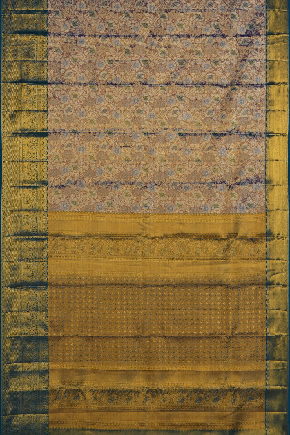 Image of Kanchipattu Brocade Purple Saree