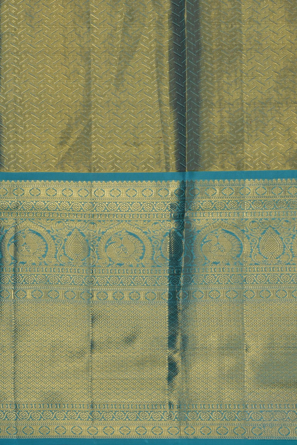 Image of Kanchipattu Pavada Unstitched Set