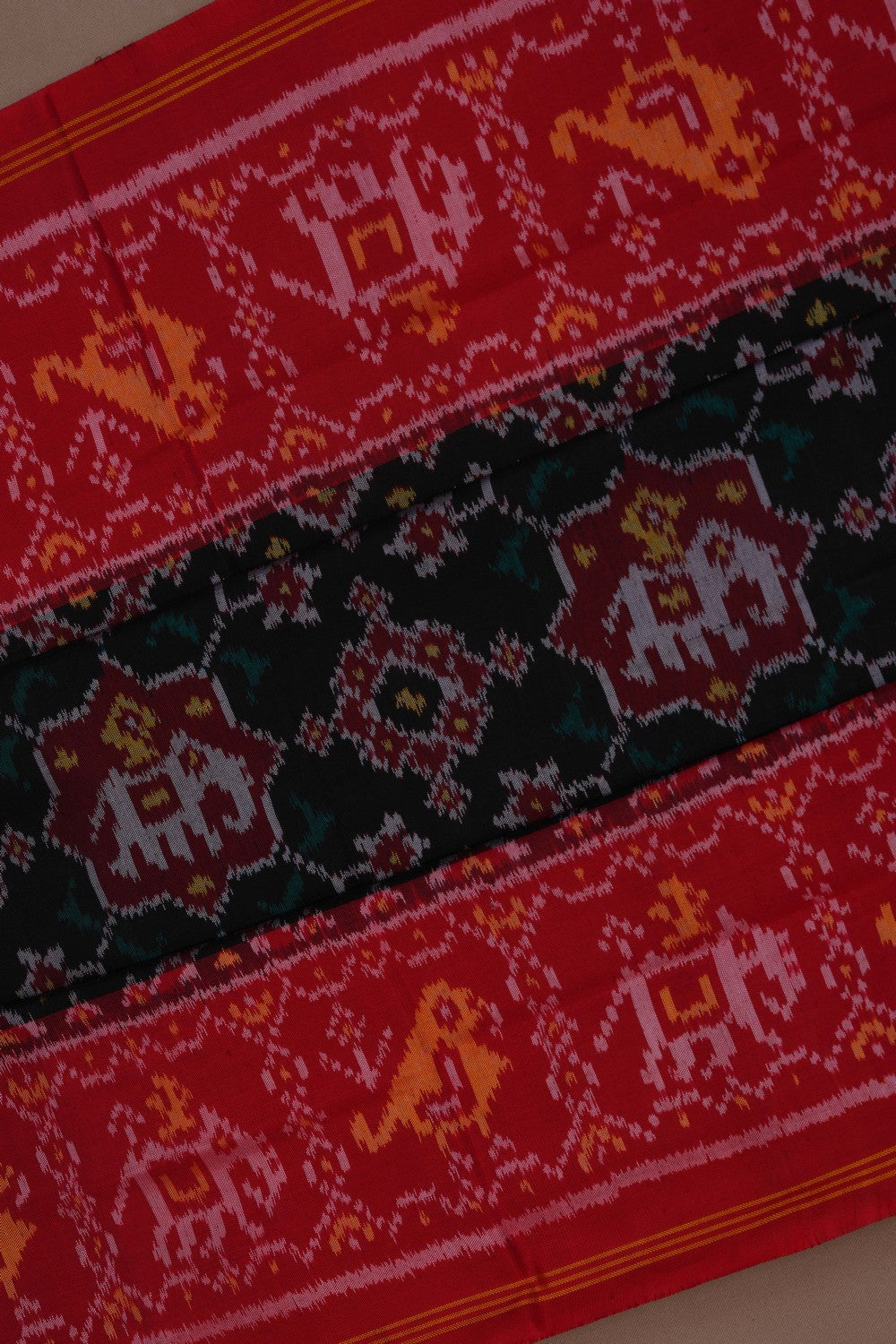 Image of Rajkot Silk Black Saree