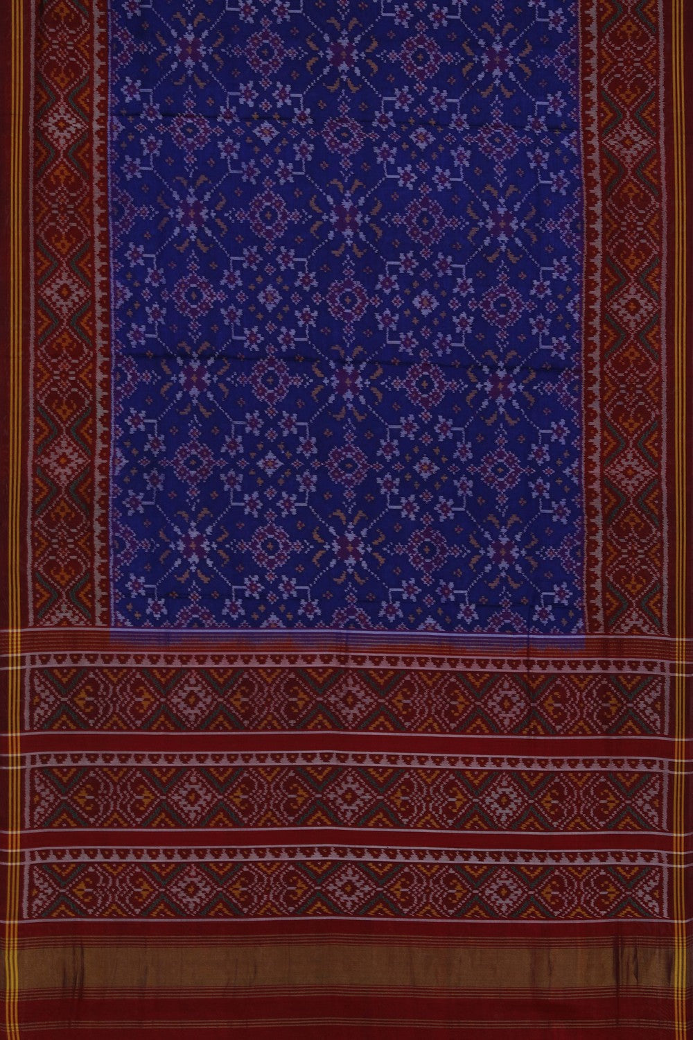 Rajkot Silk Indigo Blue Saree