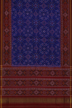 Image of Rajkot Silk Indigo Blue Saree