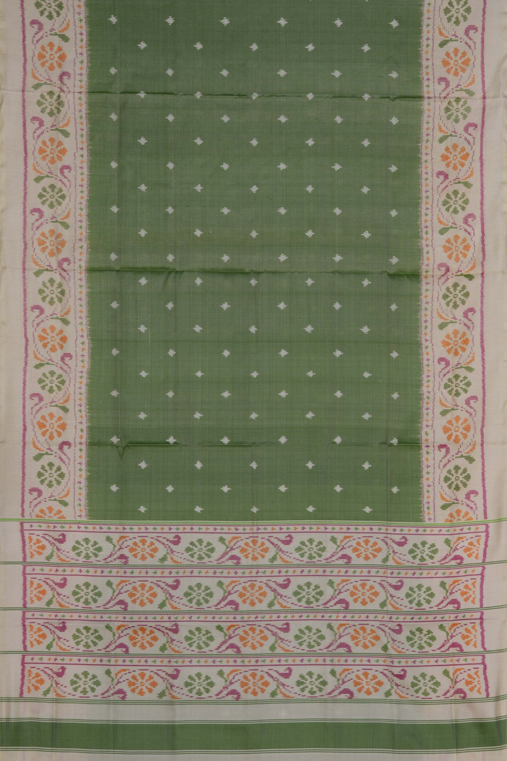 Rajkot Silk Sage Green Saree
