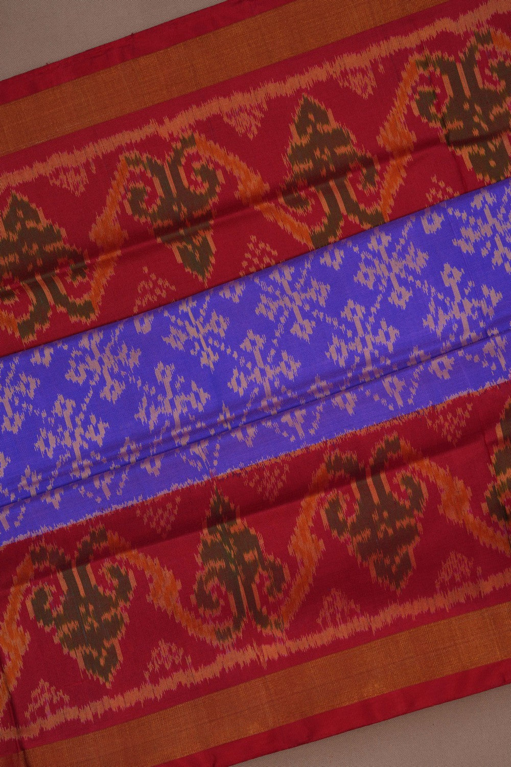 Rajkot Silk Purple Saree