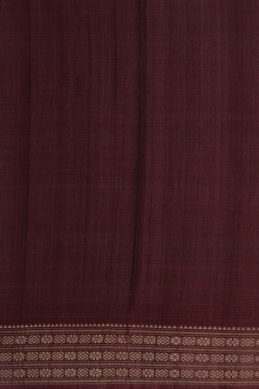 Image of A Tussar Orange Saree