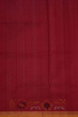 Image of Uppada Silk Red Saree