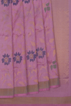 Image of Uppada Silk Pink Saree