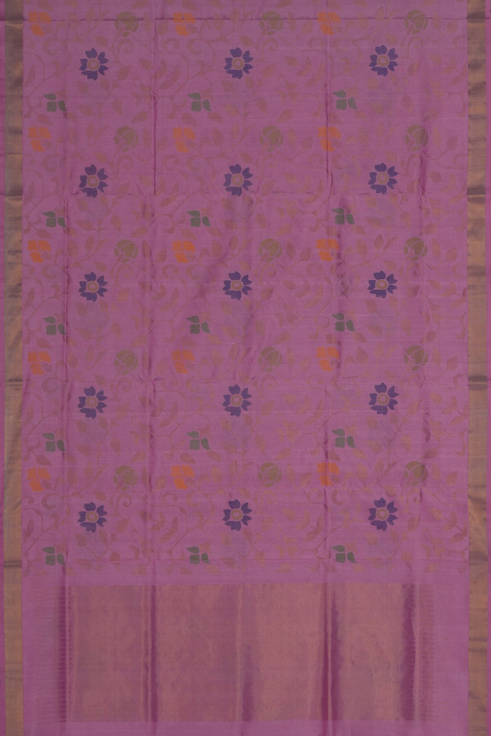 Image of Uppada Silk Pink Saree