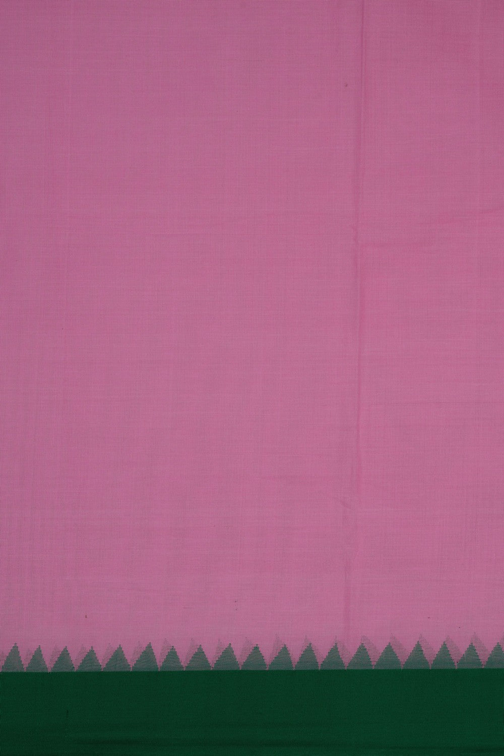 Image of Uppada Cotton Lotus Pink Saree