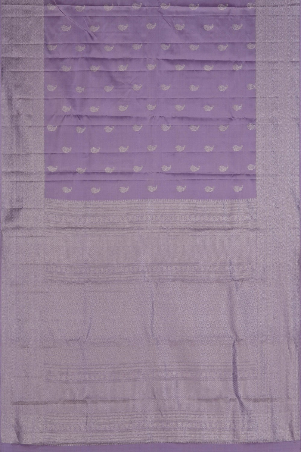 South Silk Purple Saree