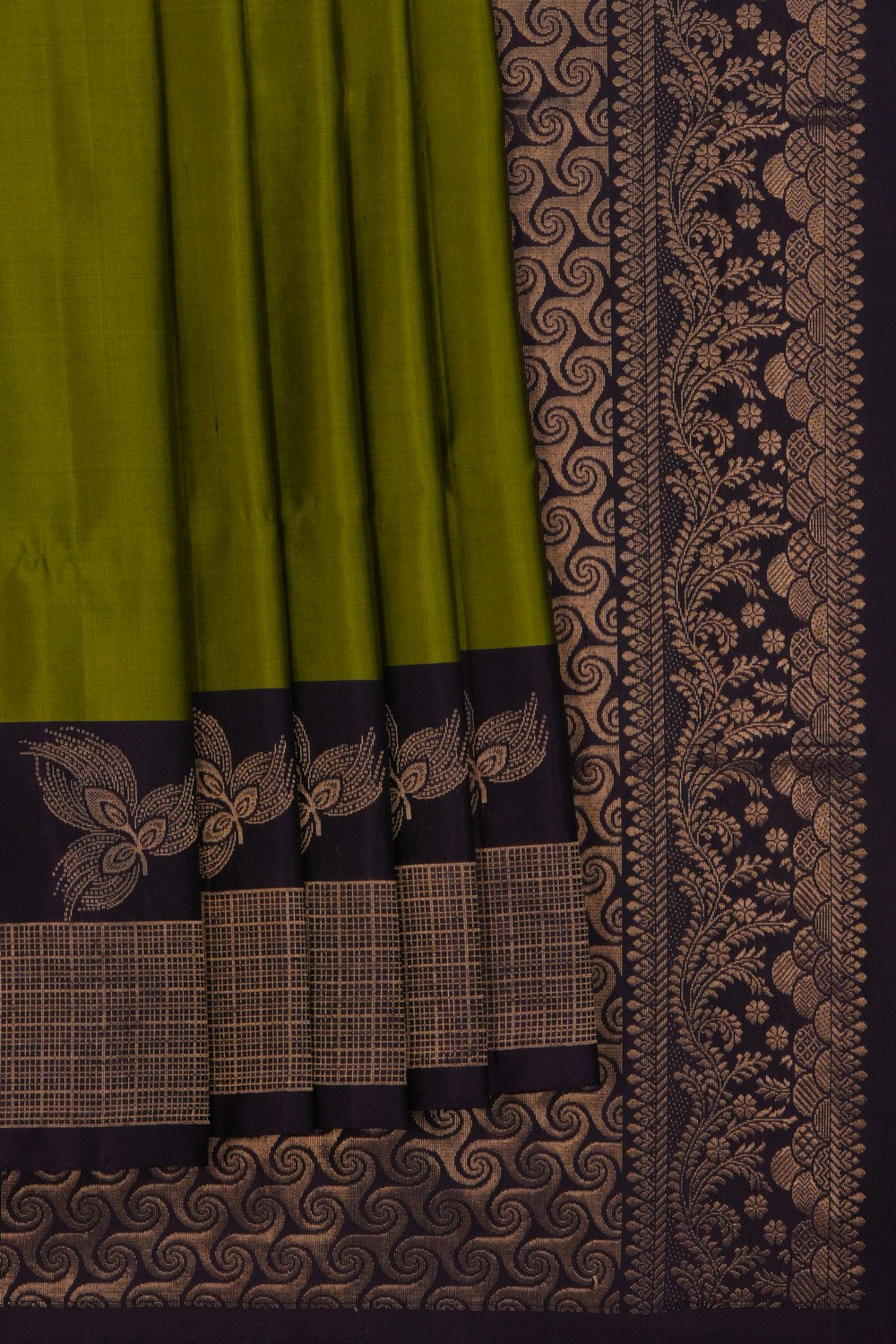 Image of South Silk Green Saree