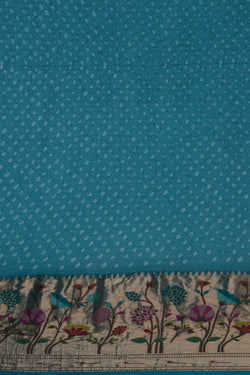 Image of Kota-Bandhani Saree With Paithani Border