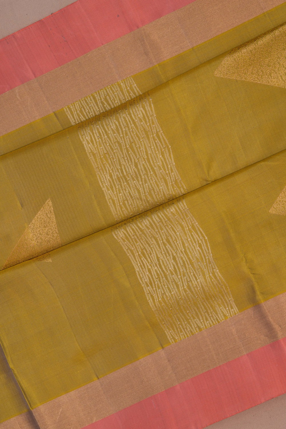 South Silk Green Saree