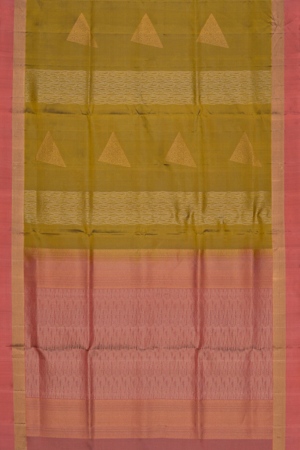 Image of South Silk Green Saree