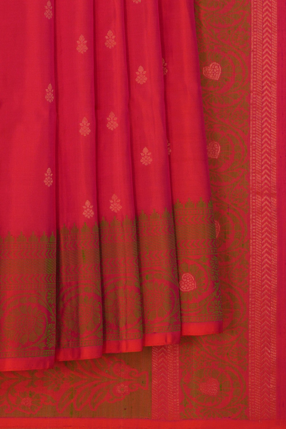 South Silk Pink Saree