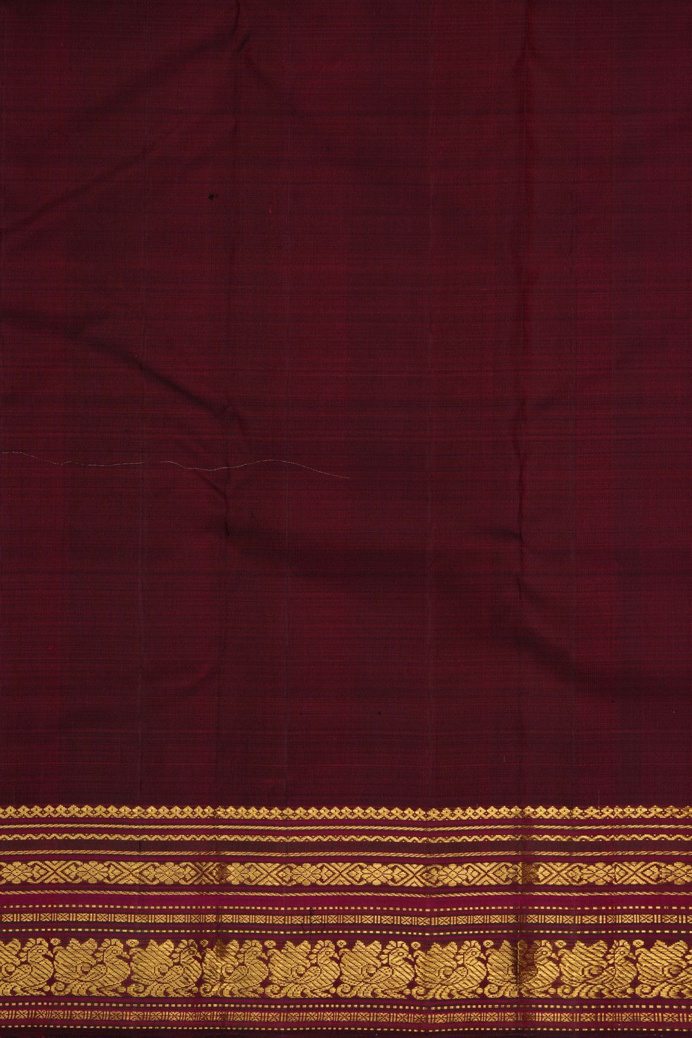 Image of Arani Silk Yellow Saree