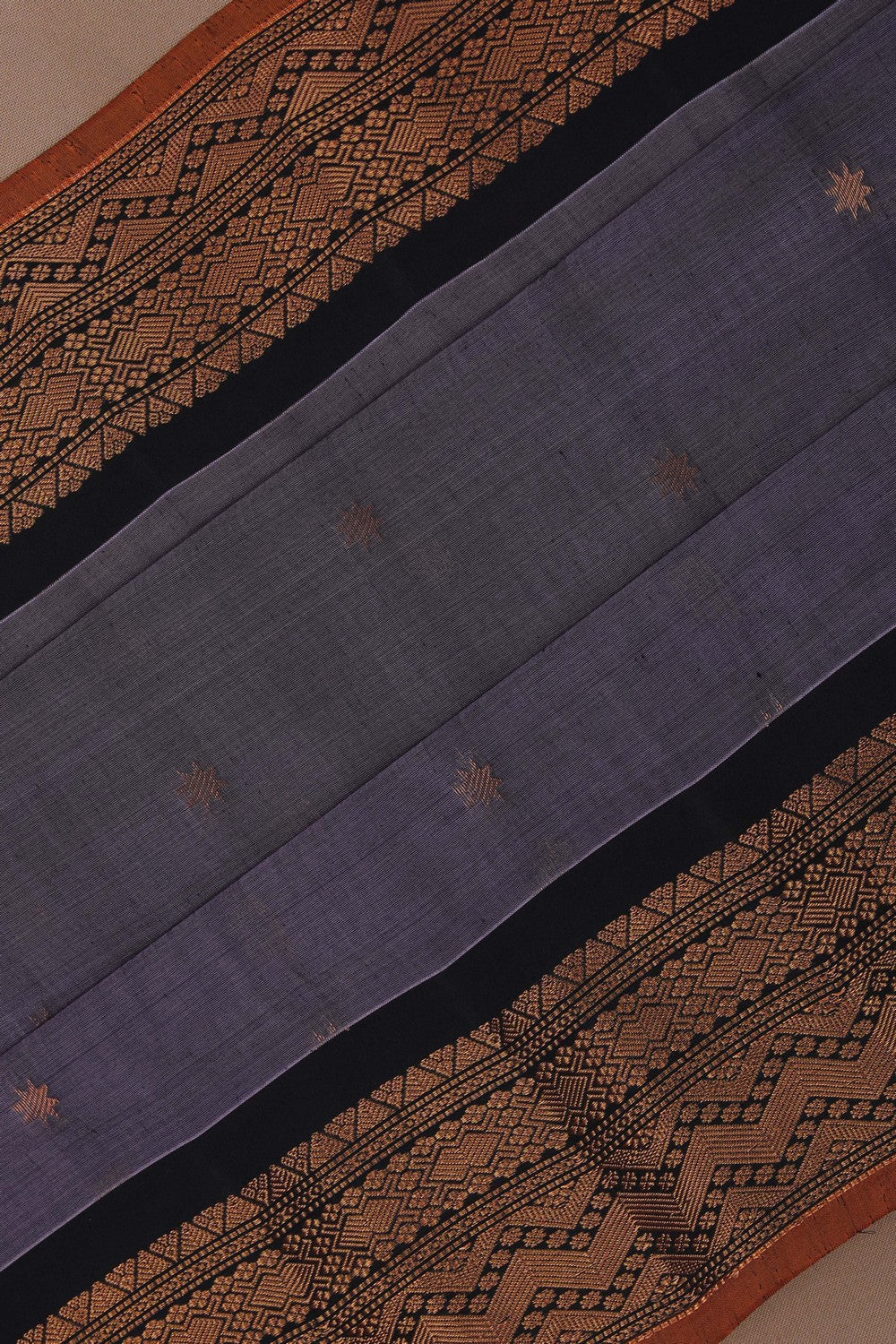 Image of Gadwal Purple Saree