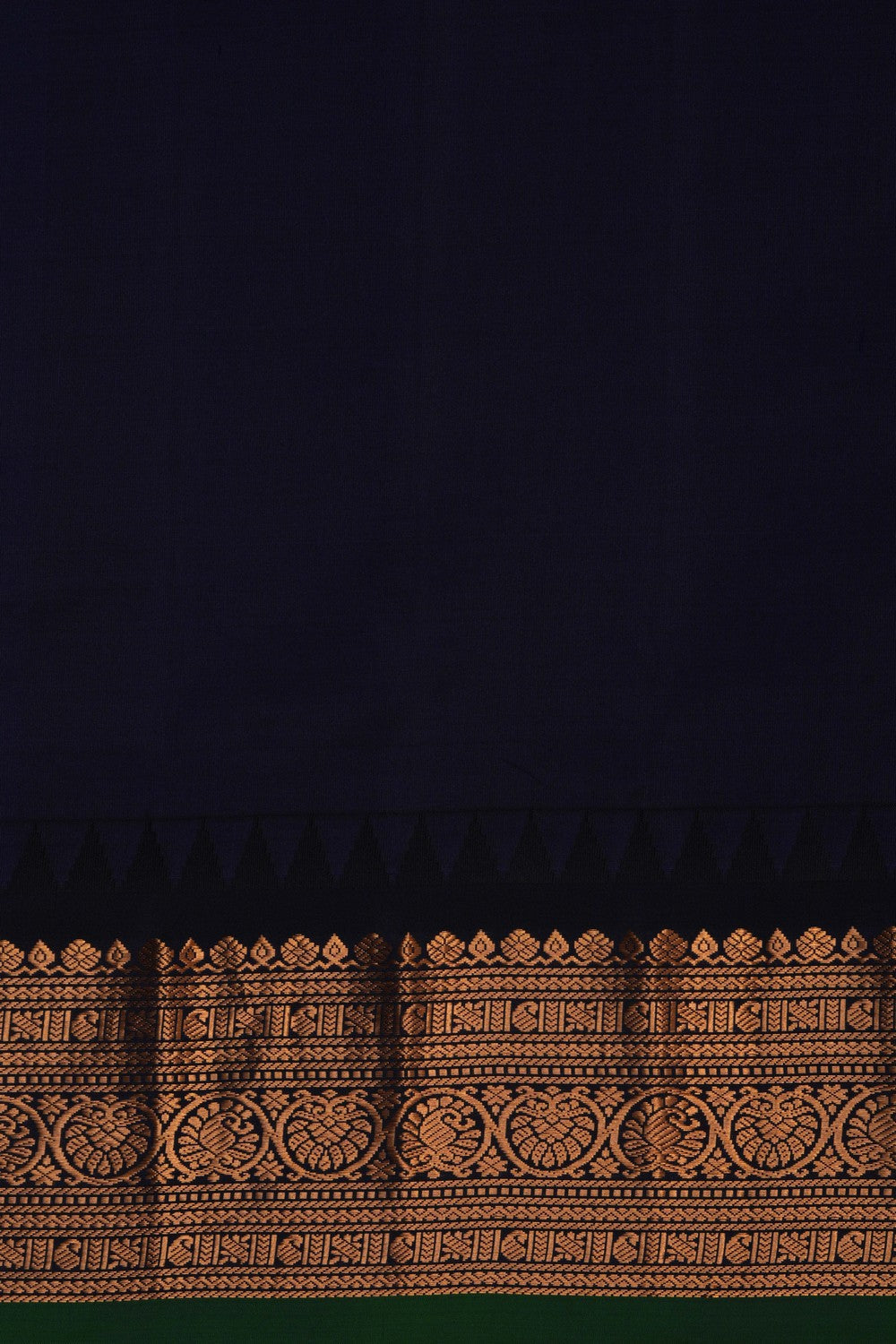 Gadwal Silk Kattam Pink Saree