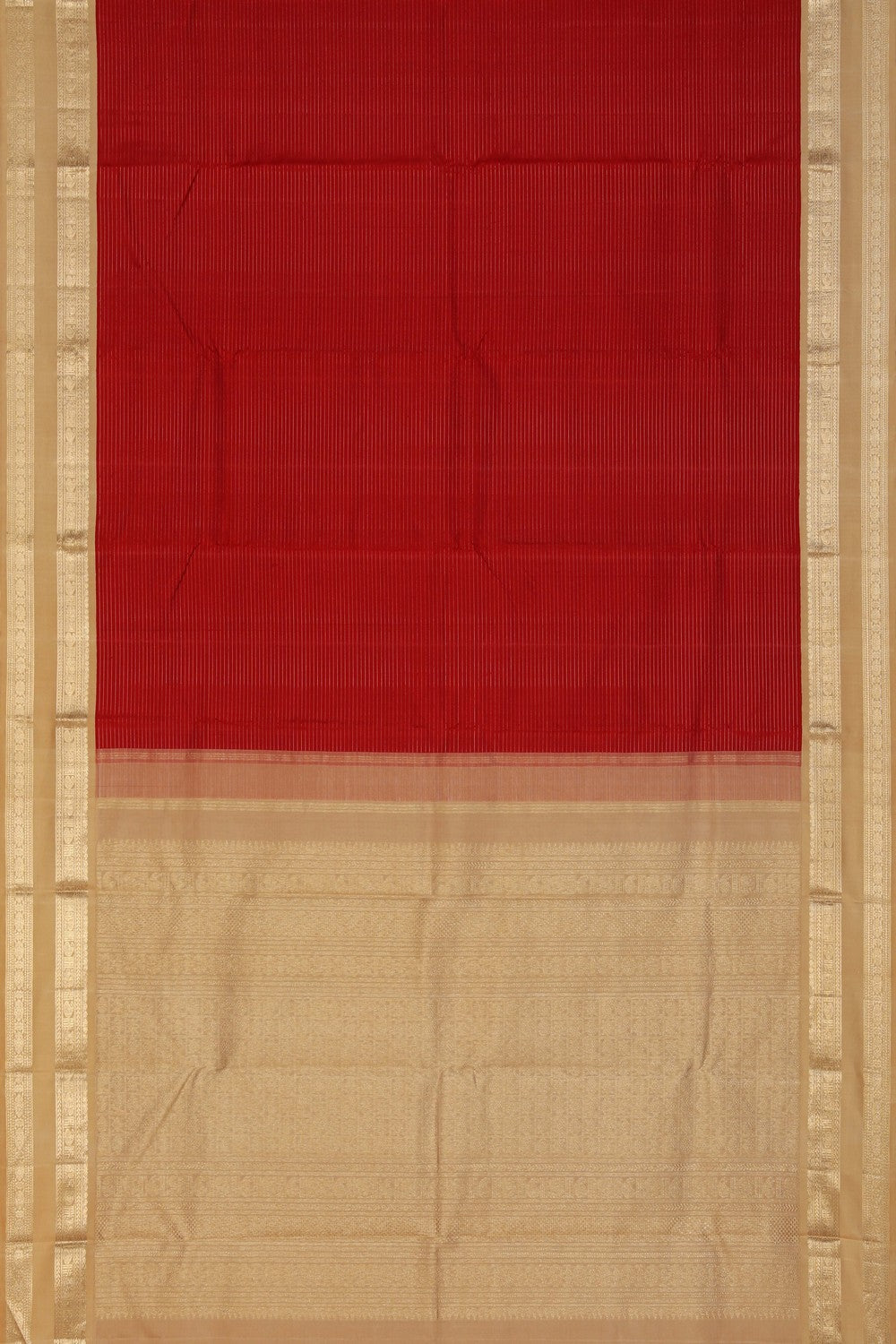 Image of Arani Silk Red Saree