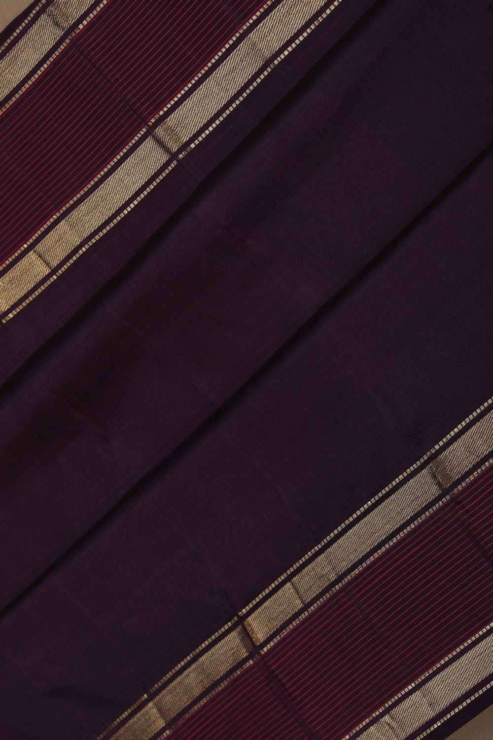 Image of Arani Silk Purple Saree