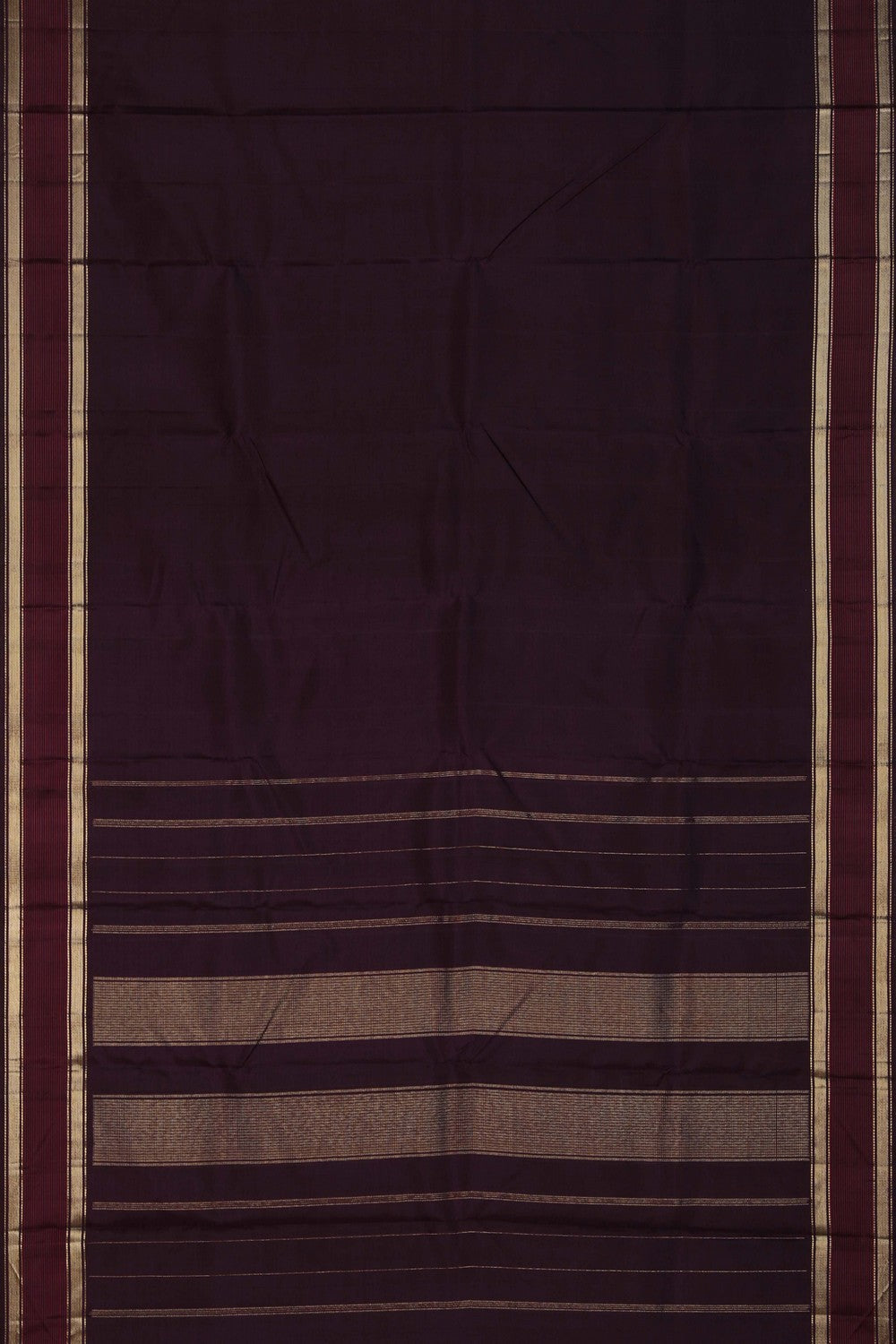 Image of Arani Silk Purple Saree