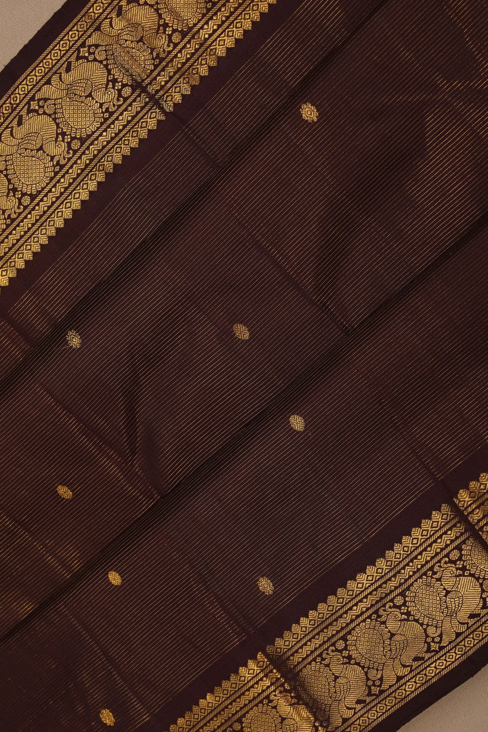 Image of Arani Silk Purple Saree