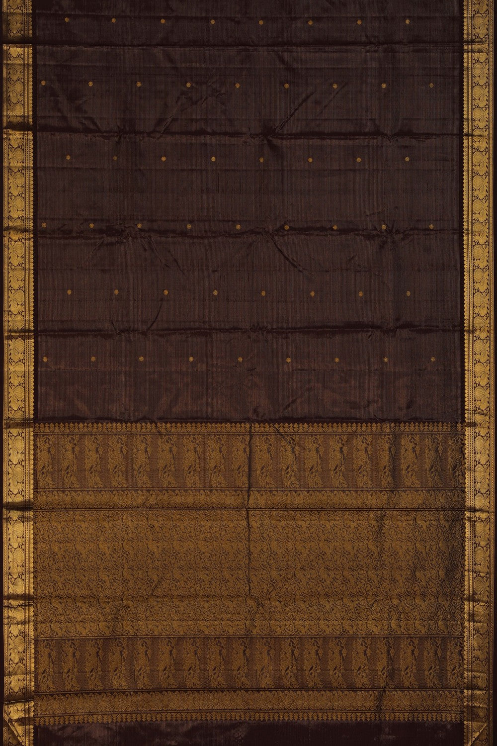 Image of Arani Silk Purple Saree