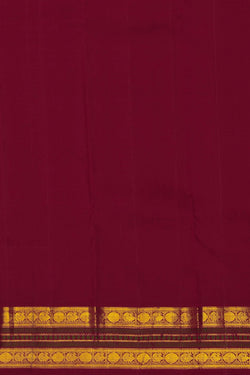 Image of Arani Silk Yellow Saree