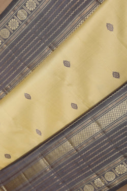 Image of Arani Silk Cream Saree