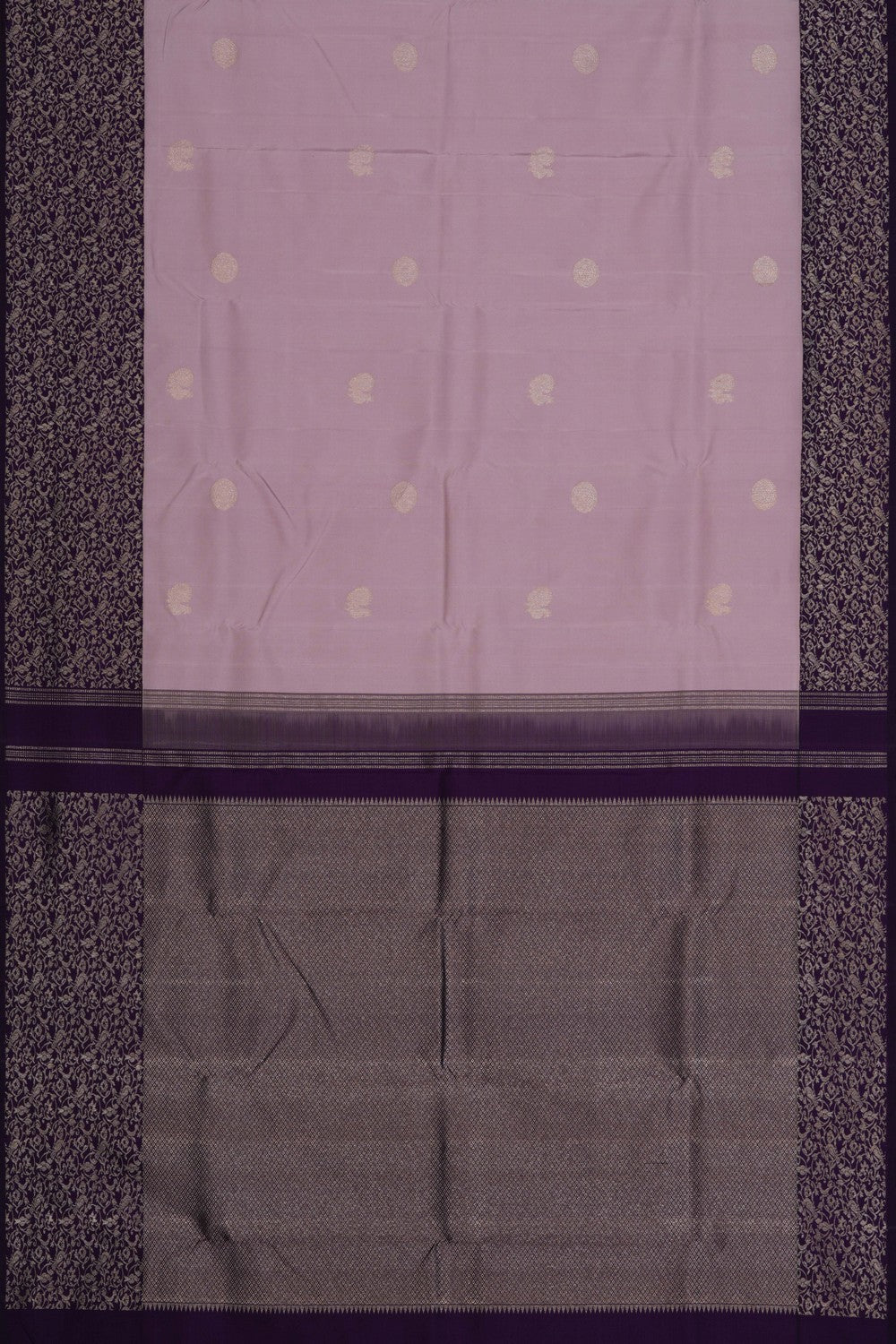 Image of Arani Silk Mauve Saree