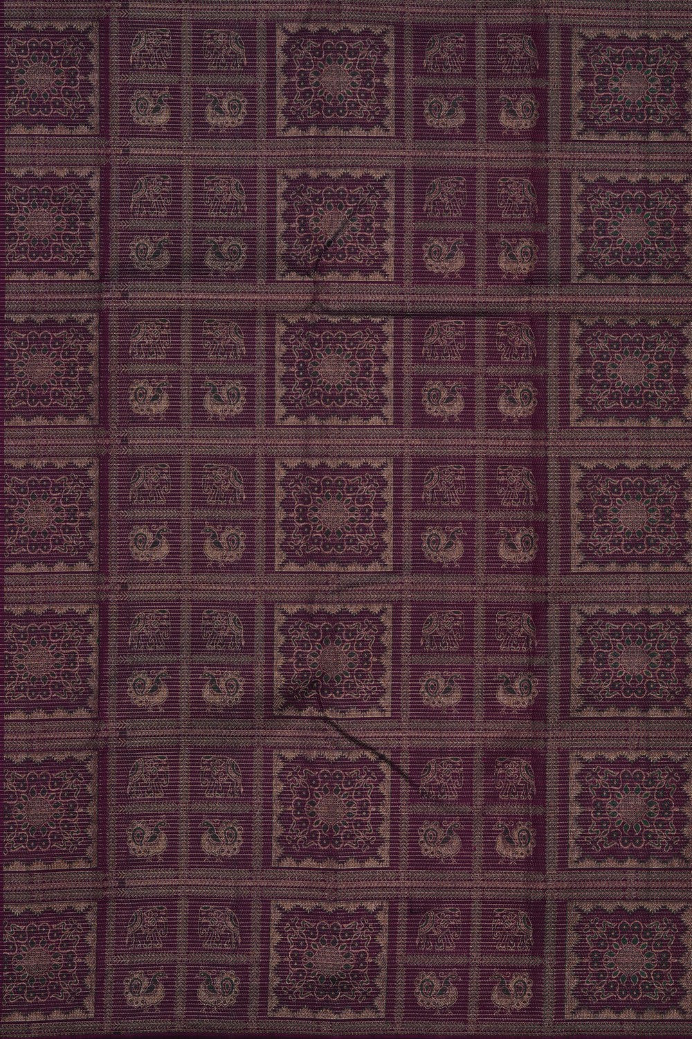 Arani Silk Ice Blue Saree