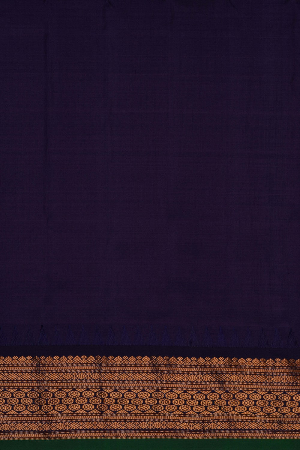 Gadwal Silk Green Saree