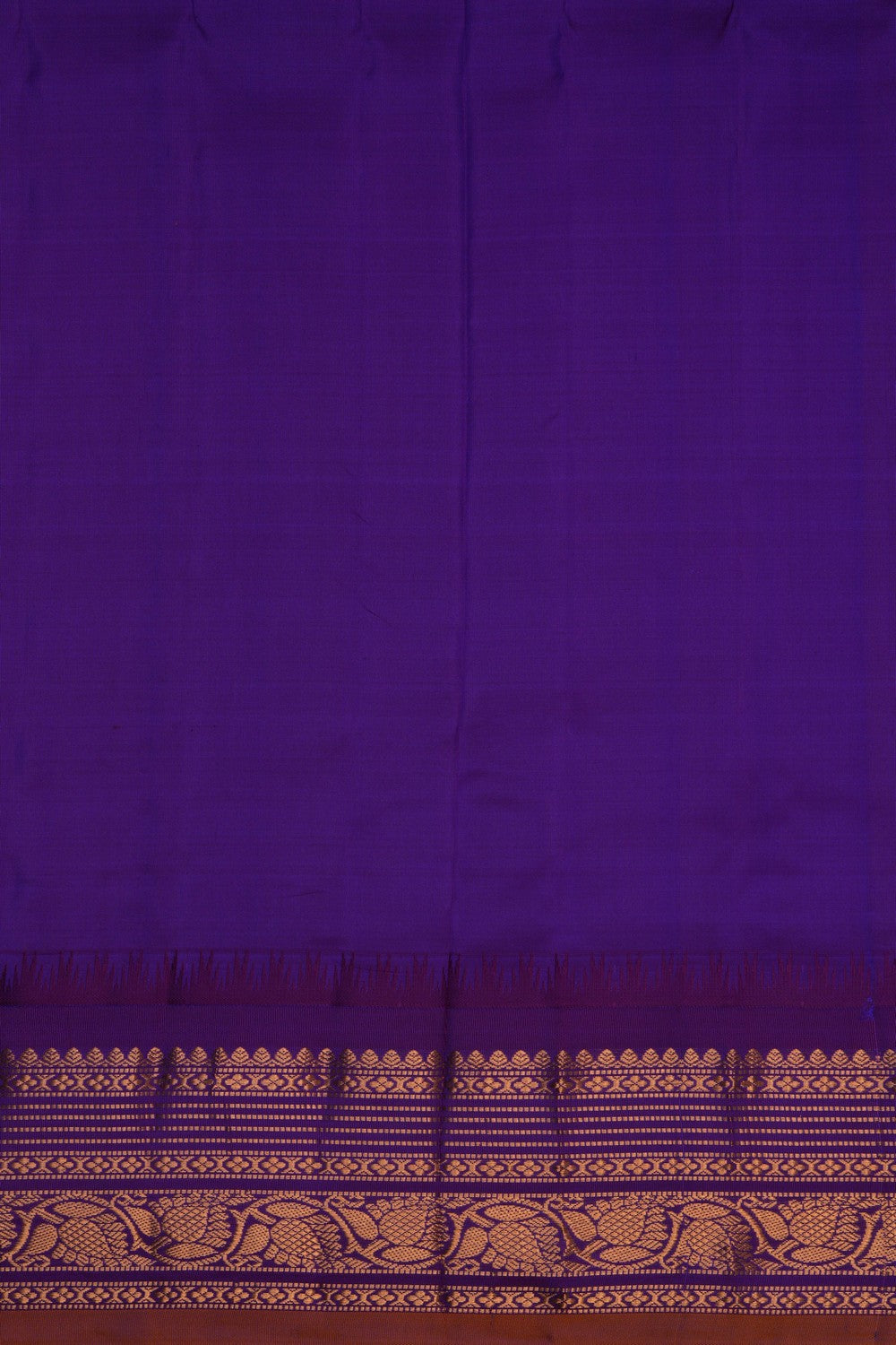 Image of Gadwal Silk Green Saree