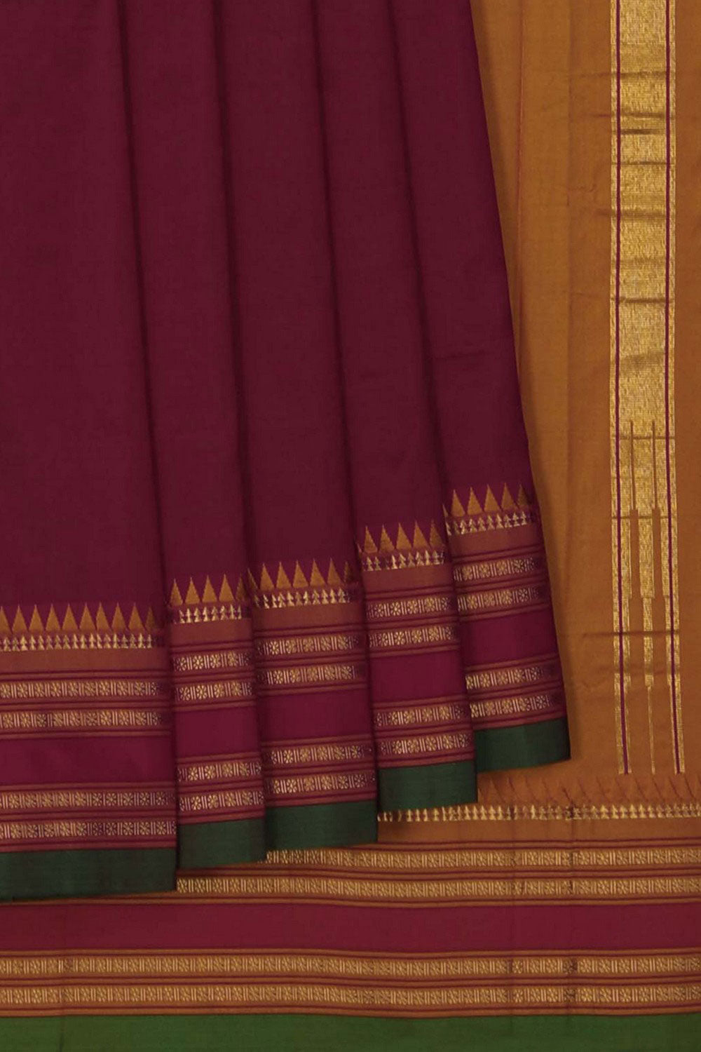 Image of Narayanpet Silk Pink Saree