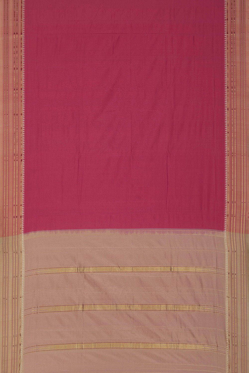 Narayanpet Silk Pink Saree