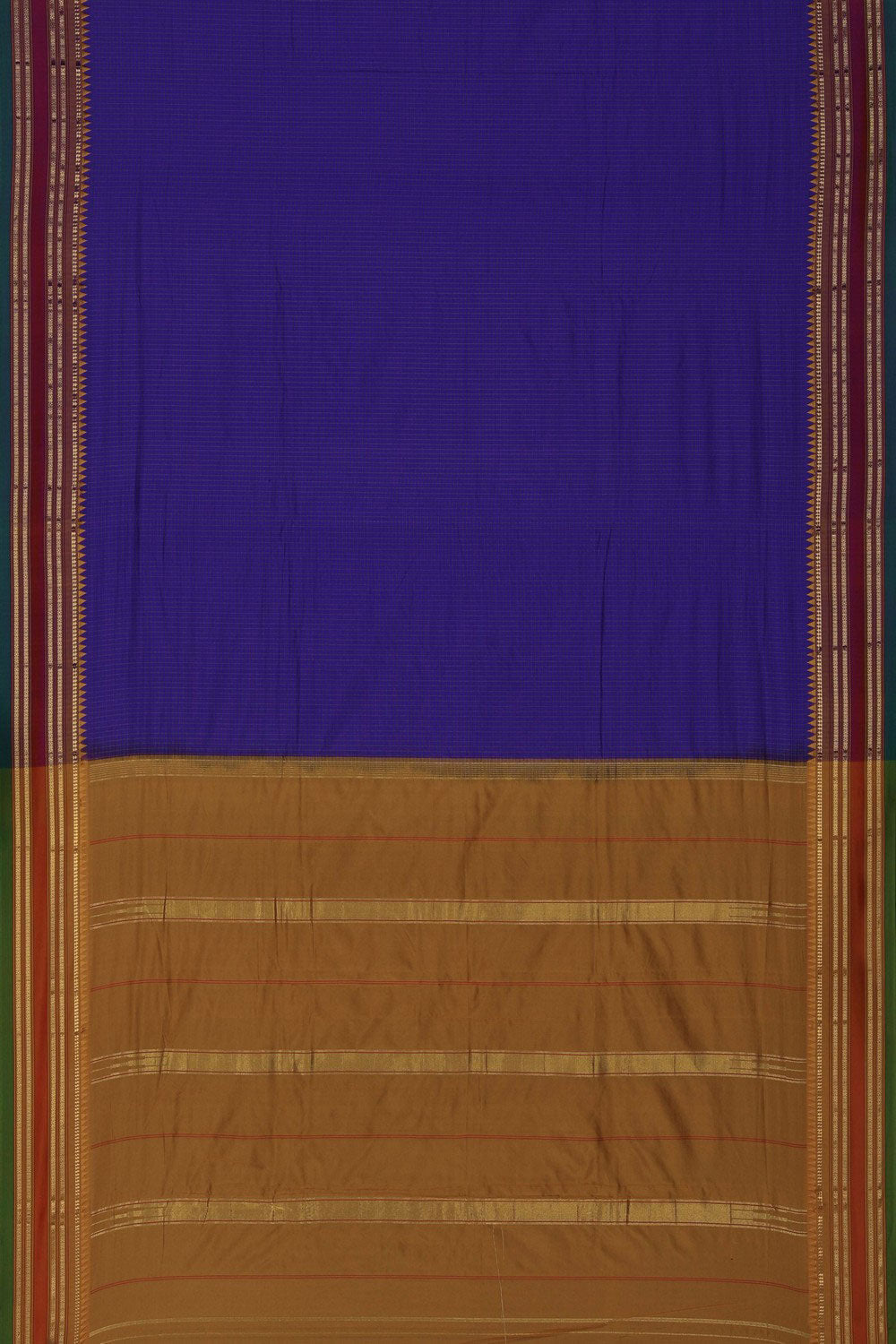 Narayanpet Silk Purple Saree