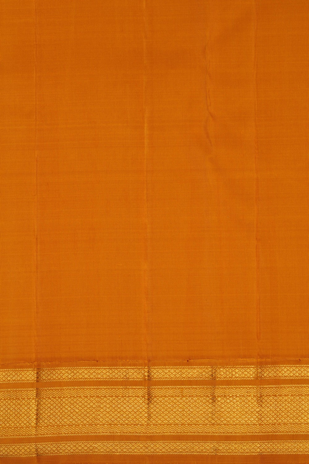 Image of Kanchipuram Silk Kattam Off-White Saree